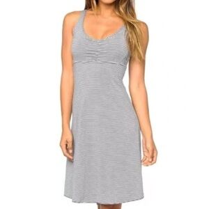 Prana Striped Gray tank  Dress size M